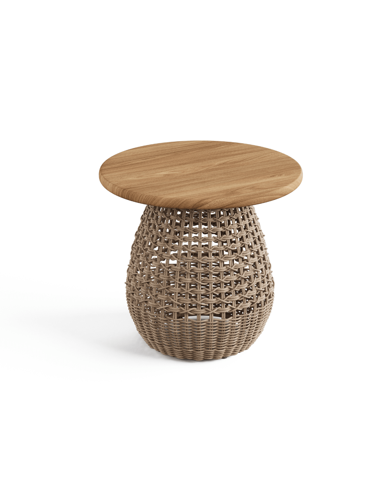 Bicheno Side Table - Sissonne Outdoor Side Table Solid Teak