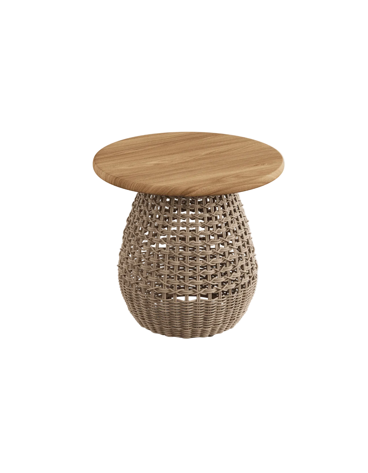 Bicheno Side Table - Sissonne Outdoor Side Table Solid Teak