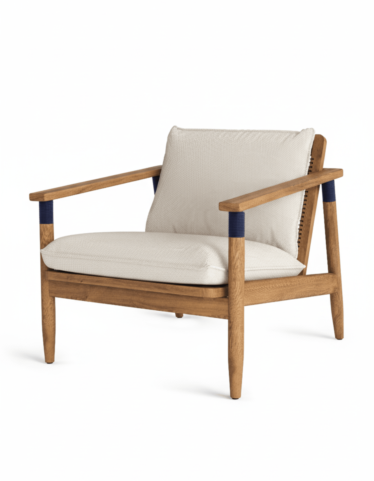 Blueys Lounge Chair - Sissonne Outdoor Lounge Chair solid teak