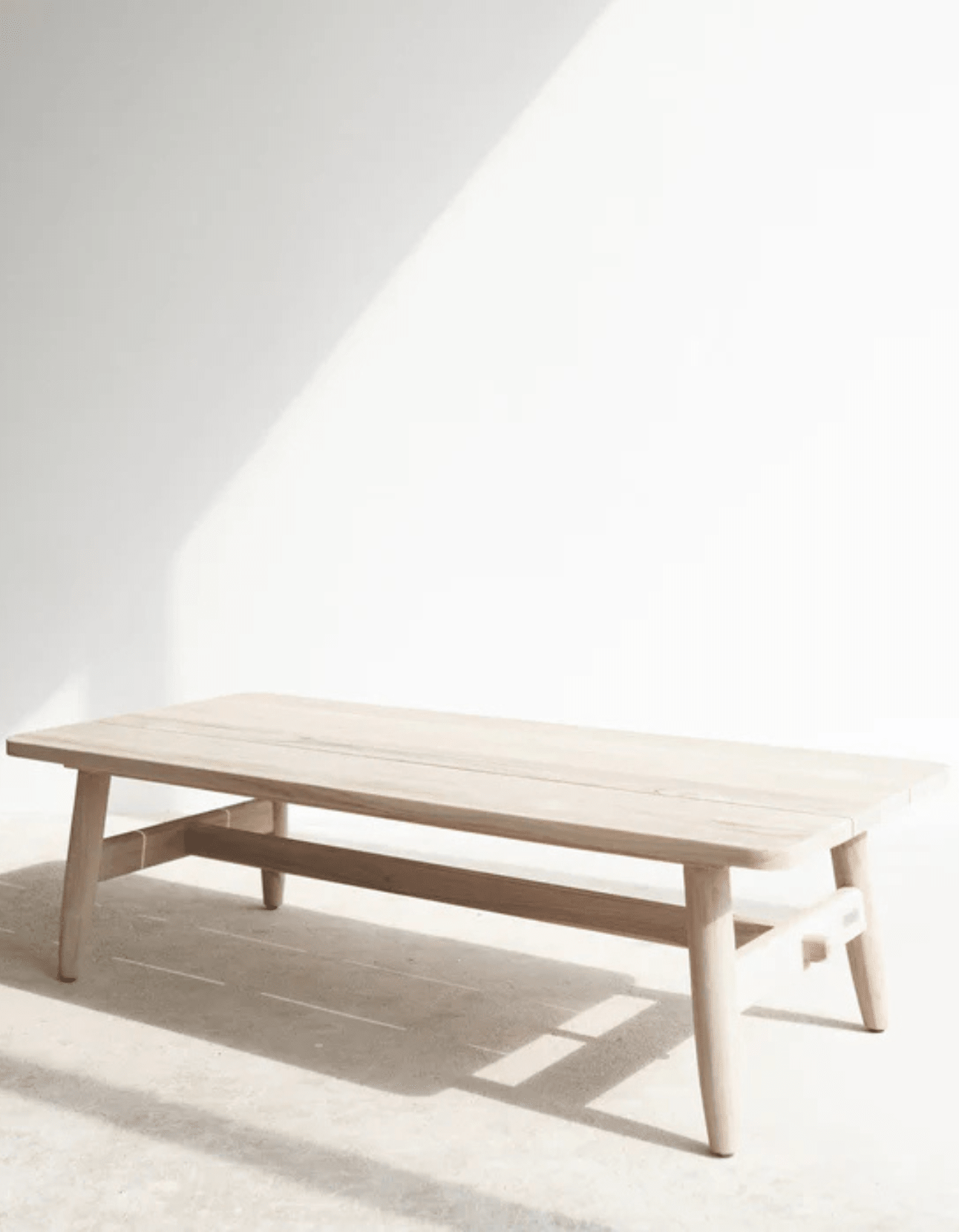 Blueys Coffee Table - Sissonne Outdoor Teak Rope Coffee Table