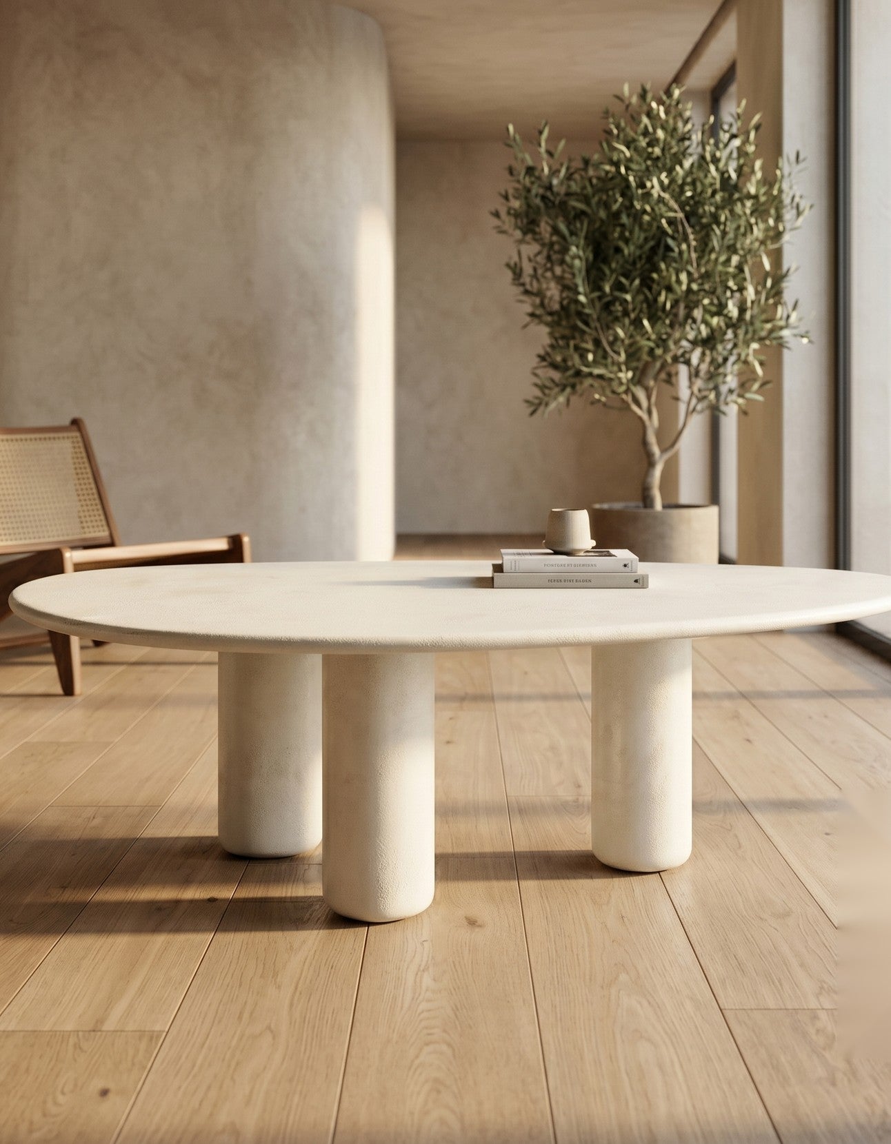 Byron Pebble Dining Table – 252cm Wide