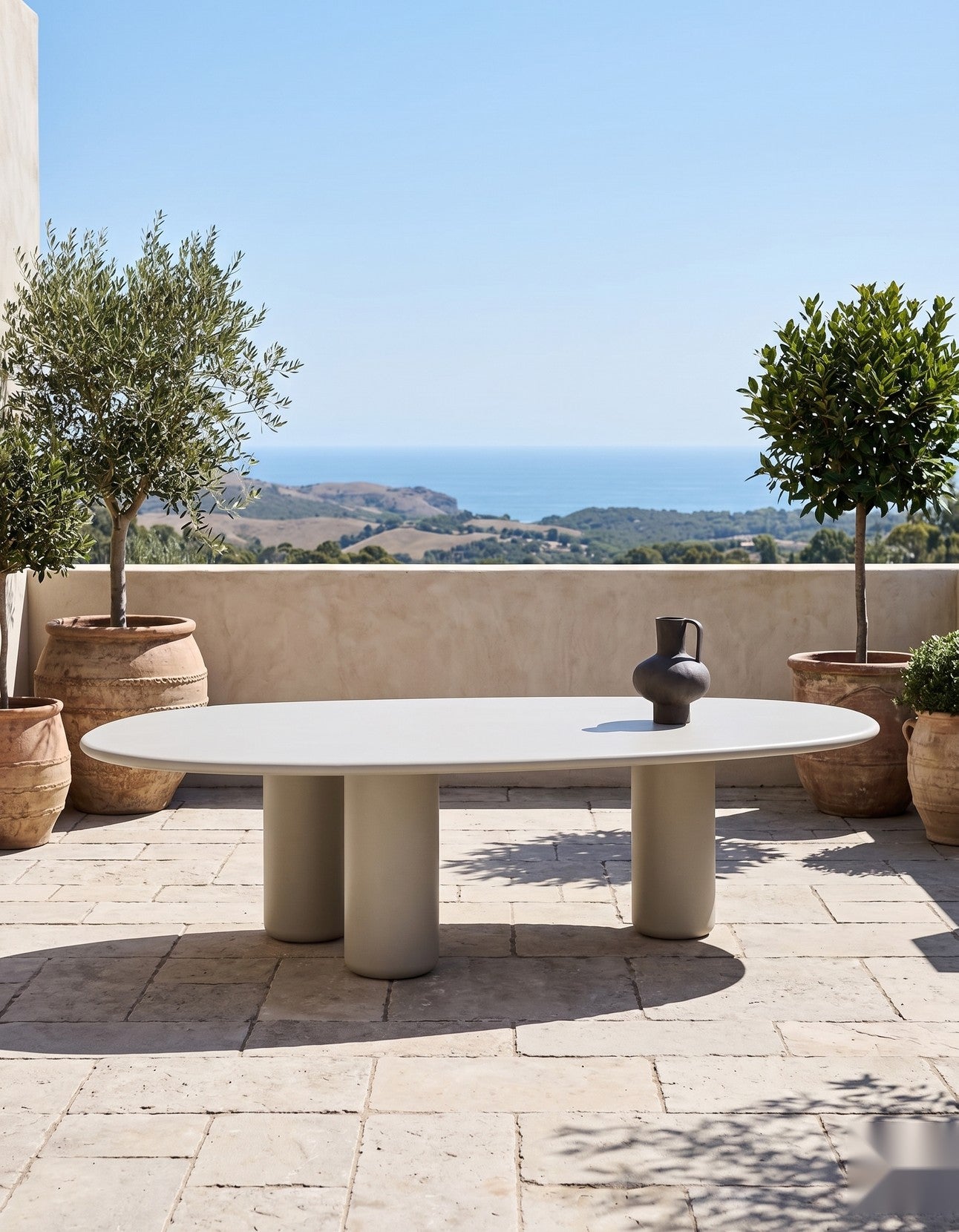 Byron Pebble Dining Table – 280cm