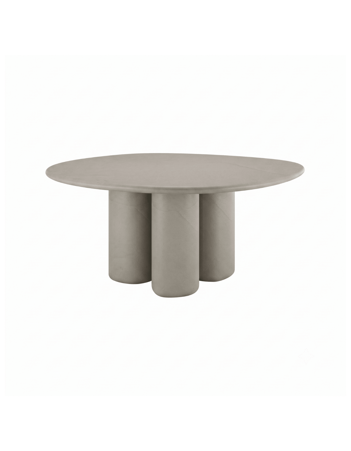 Byron Pebble Dining Table – 160cm – concrete outdoor furniture
