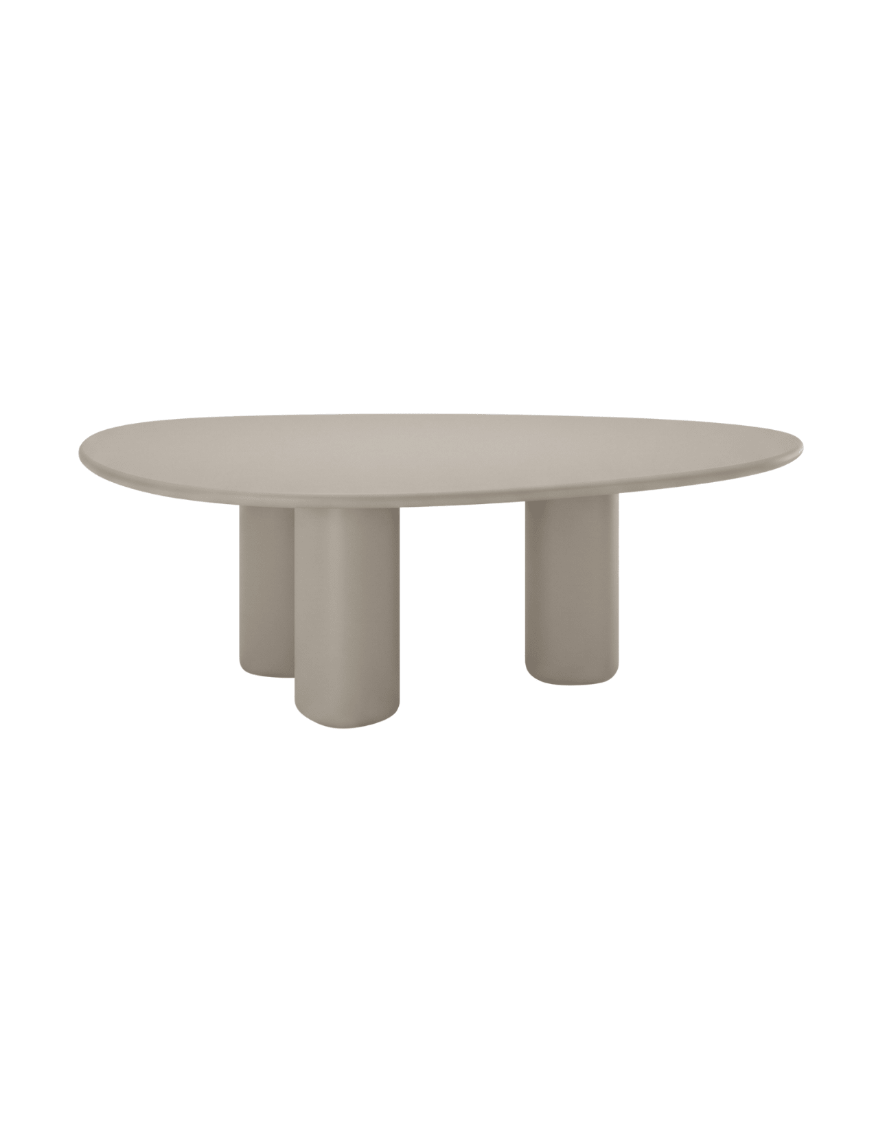 Byron Pebble Dining Table – 230cm – concrete outdoor furniture