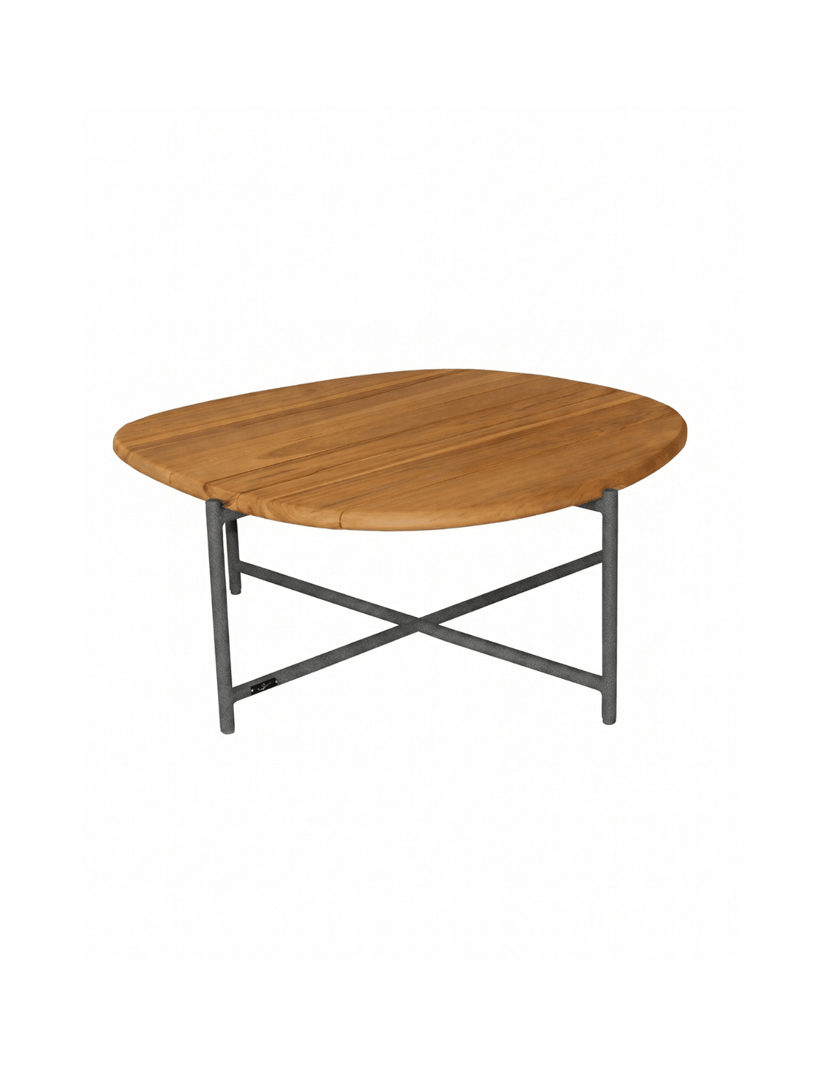 Cottesloe Coffee Table in Honey Teak, Forest Green – teak outdoor furniture