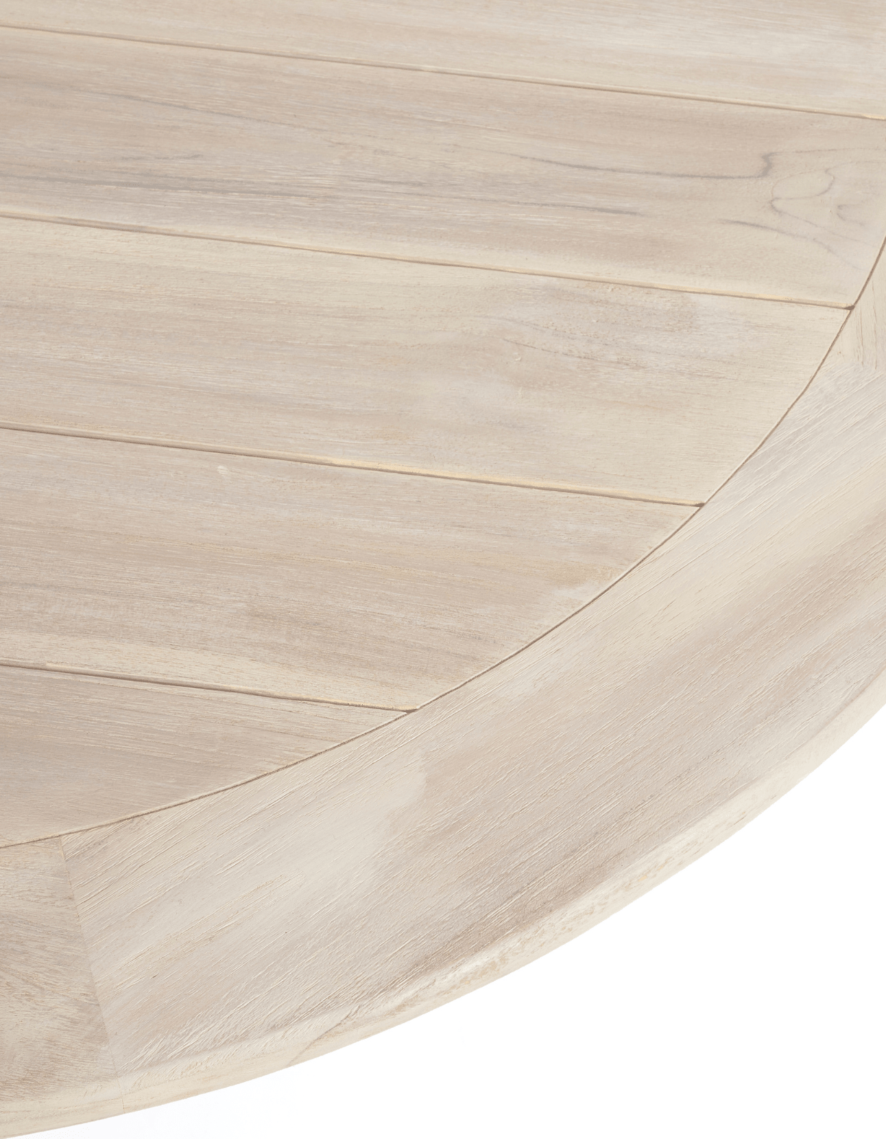 Eden Dining Table (Round) - Sissonne Outdoor Dining Table teak