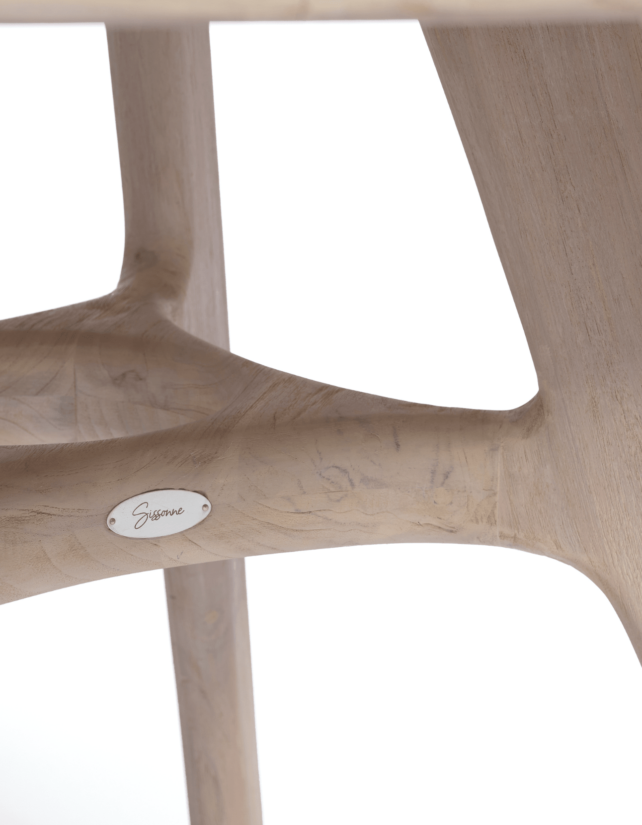 Eden Dining Table (Round) - Sissonne Outdoor Dining Table teak