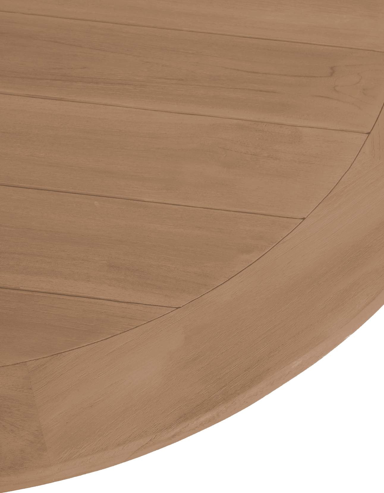 Eden Dining Table (Round) - Sissonne Outdoor Dining Table teak