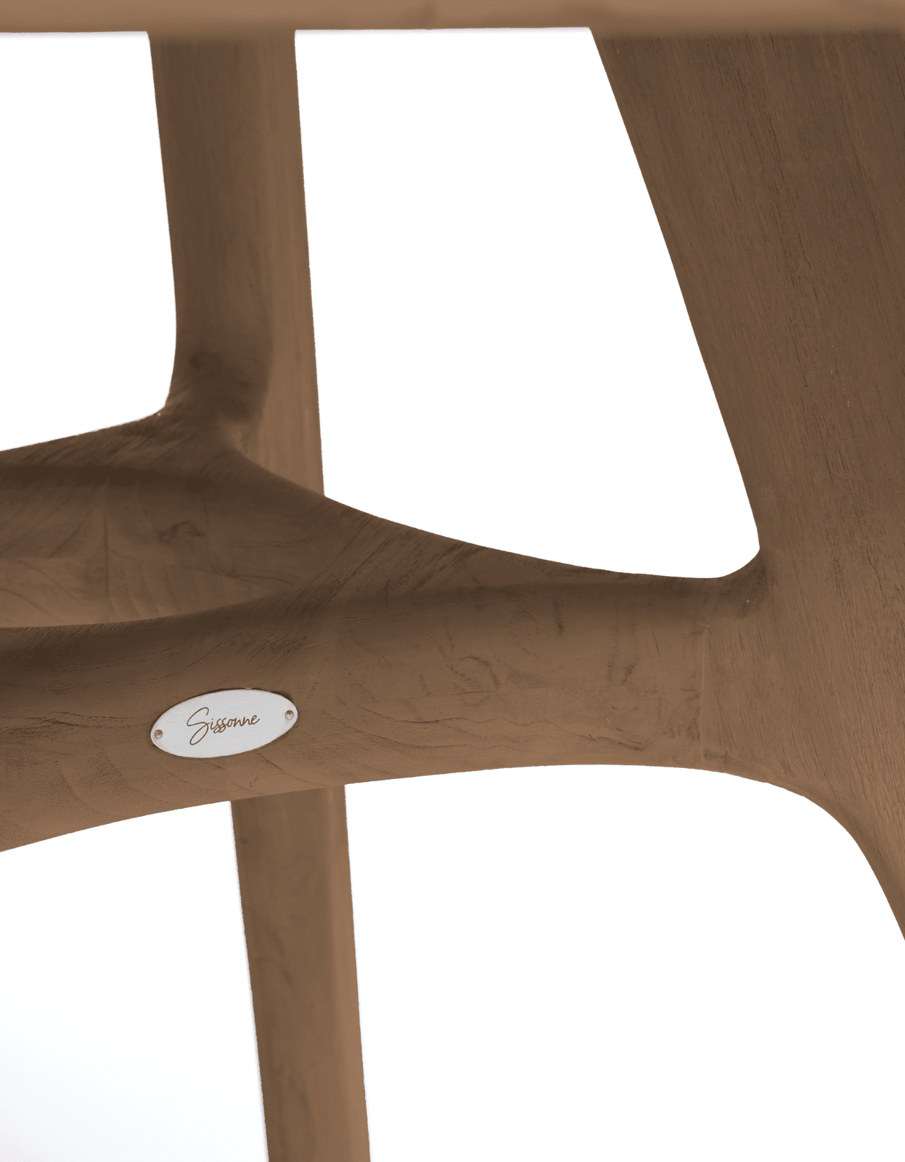 Eden Dining Table (Round) - Sissonne Outdoor Dining Table teak