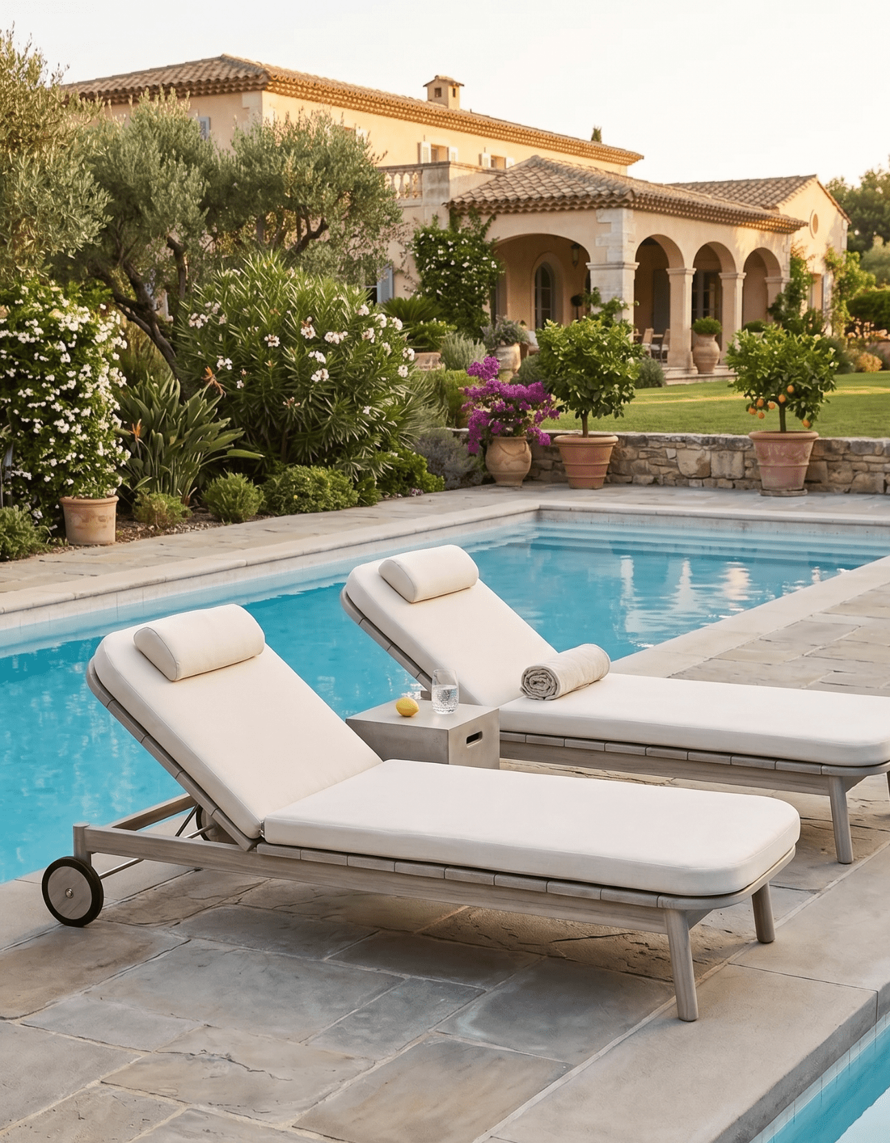 Eden Sunlounge - Sissonne Outdoor Teak Sunlounge