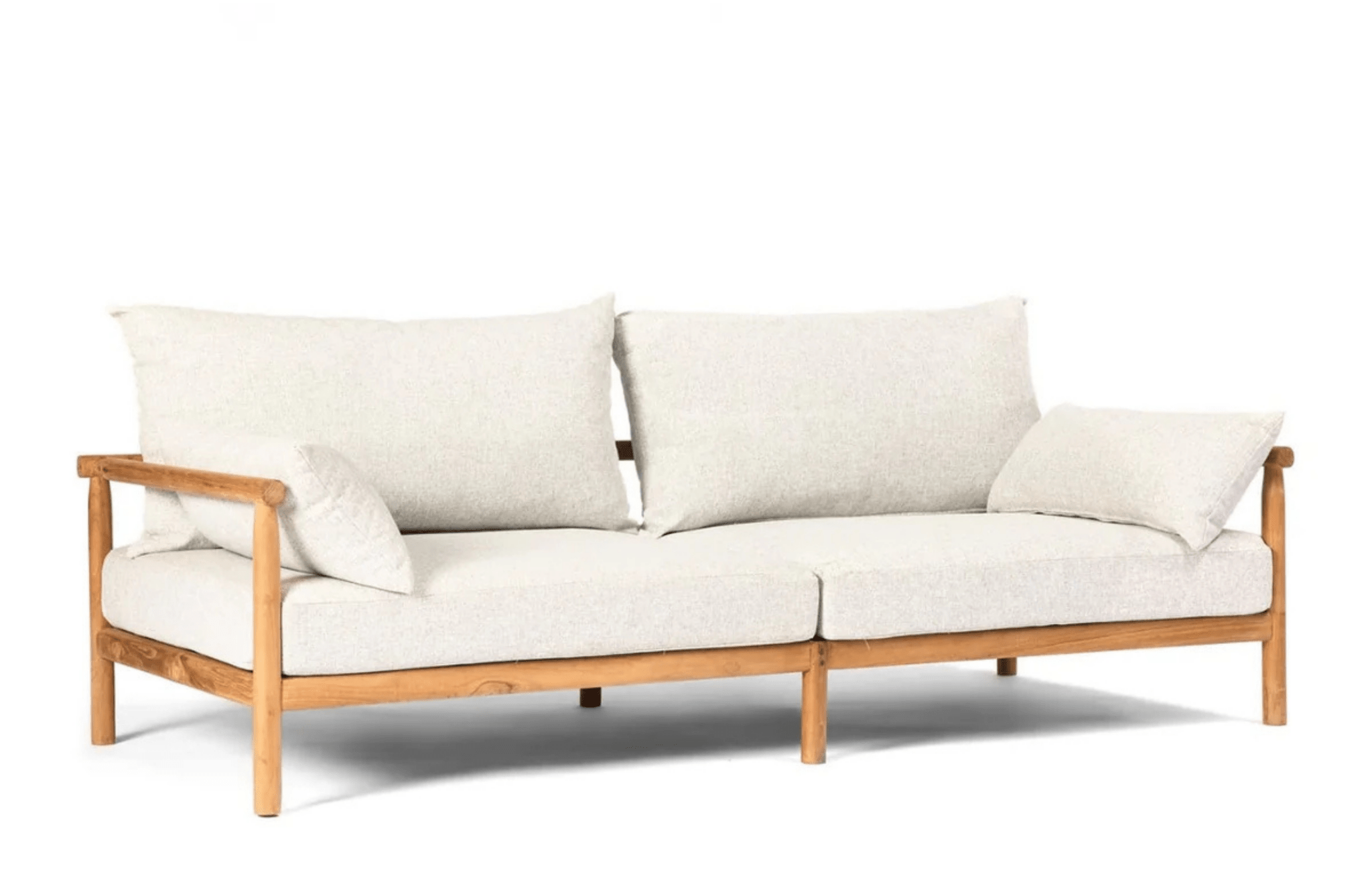 Jan Juc Complete Lounge Set - Sissonne Outdoor Bundle Solid Teak