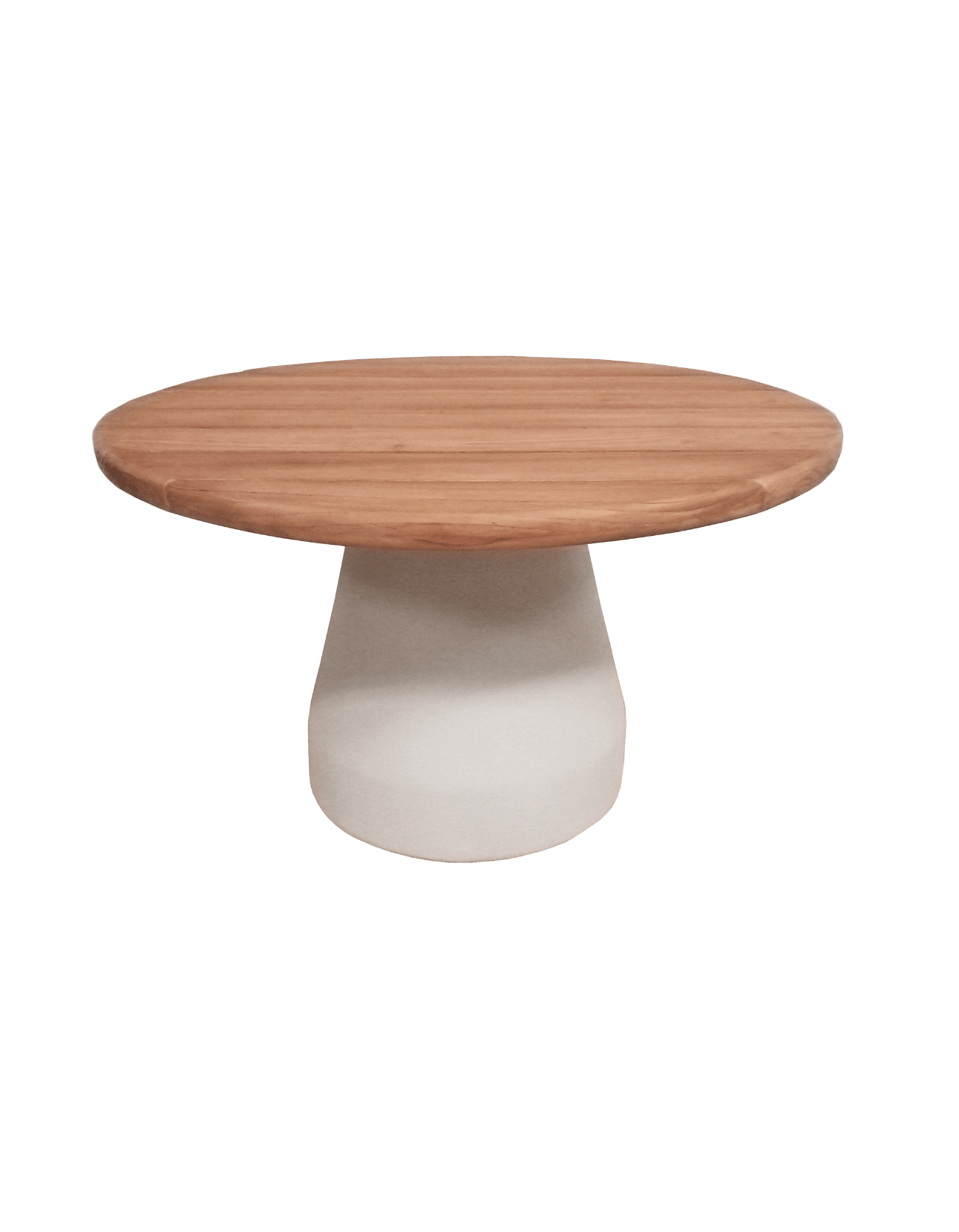 Mollymook Coffee Table 80cm Round - Sissonne Outdoor Coffee Table Solid Teak