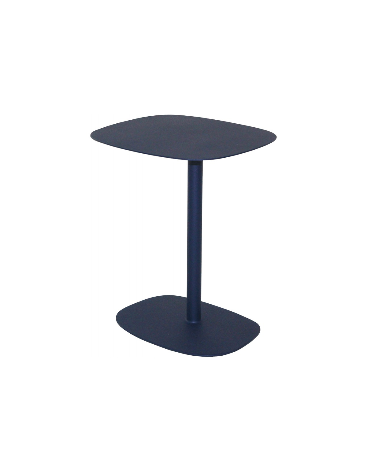 Peregian Side Table in Indigo – powder-coated aluminium outdoor side table