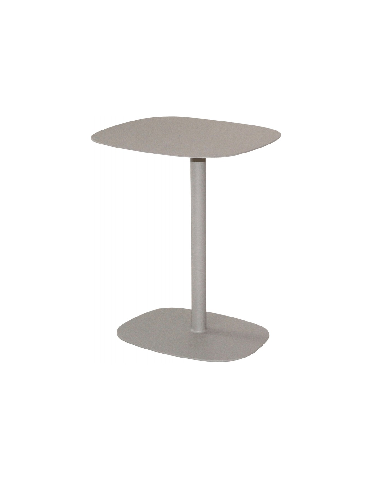 Peregian Side Table in Linen – powder-coated aluminium outdoor side table