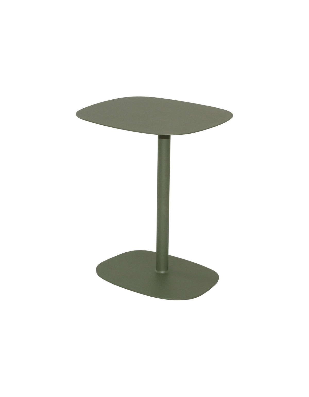 Peregian Side Table in Moss – powder-coated aluminium outdoor side table
