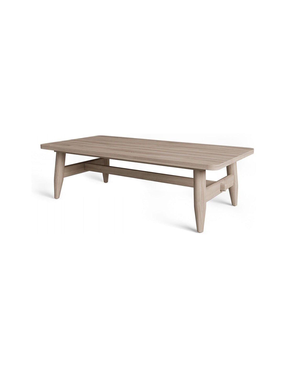Blueys Coffee Table 120 x 60cm in Aged Teak – solid teak outdoor coffee table