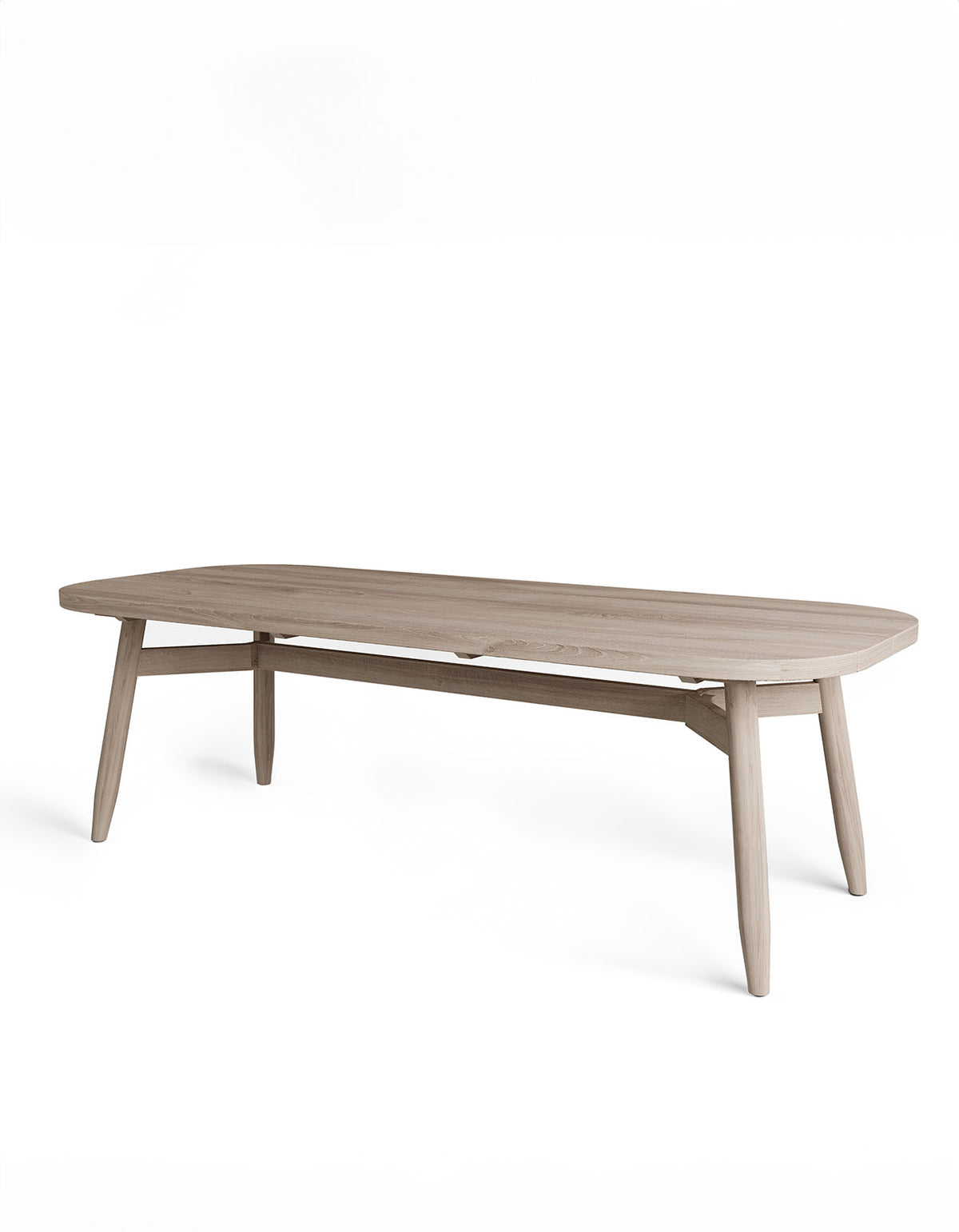 Blueys Dining Table 240 x 100cm in Aged Teak – solid teak outdoor dining table