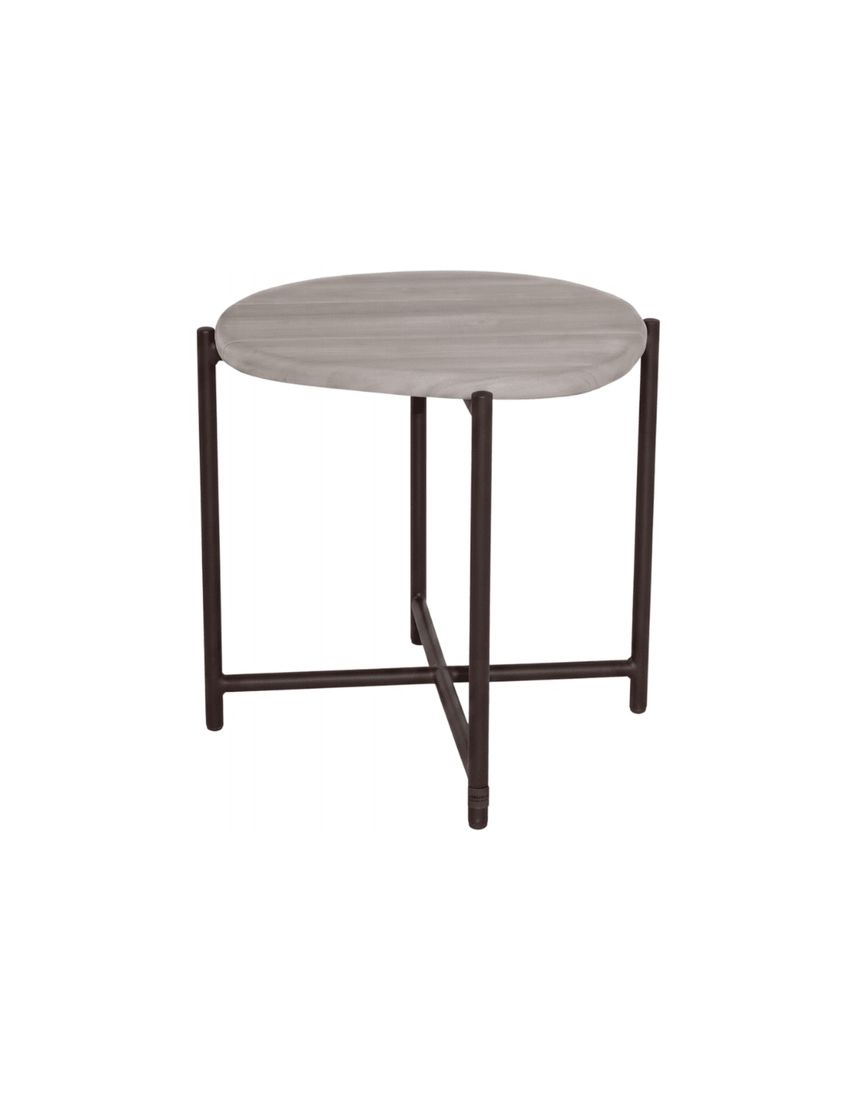 Cottesloe Side Table in Aged Teak, Espresso – teak outdoor furniture