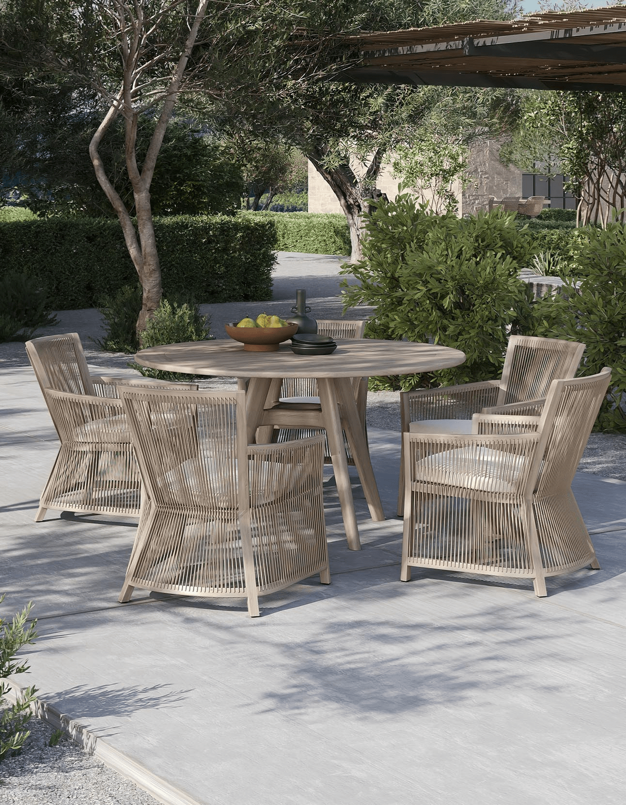 The Sissonne Outdoor Eden dining setting