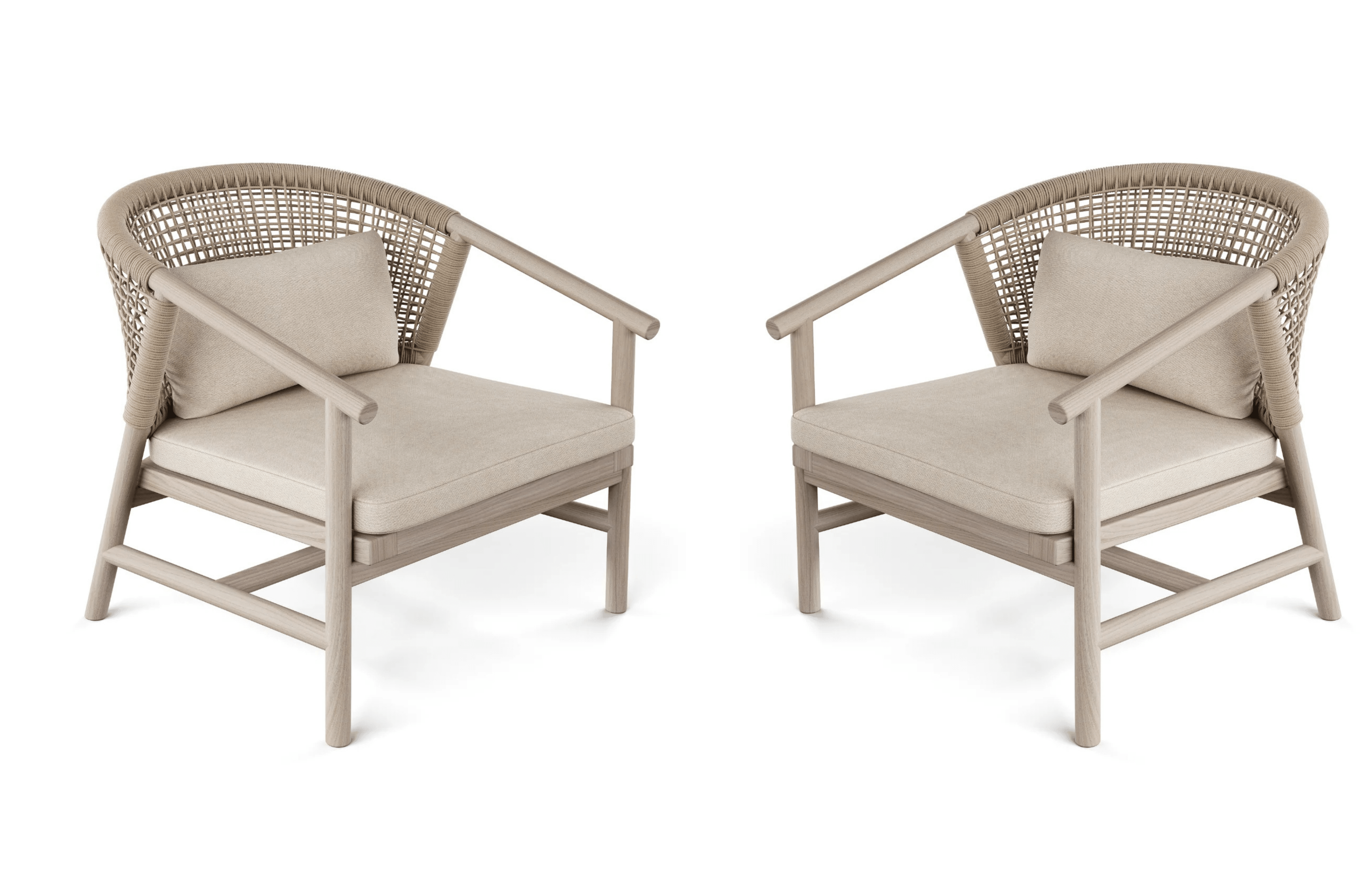 Shelley Dining and lounge chairs SIssonne Outdoor Teak