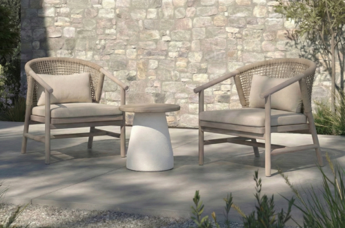 Shelley Dining and lounge chairs SIssonne Outdoor Teak