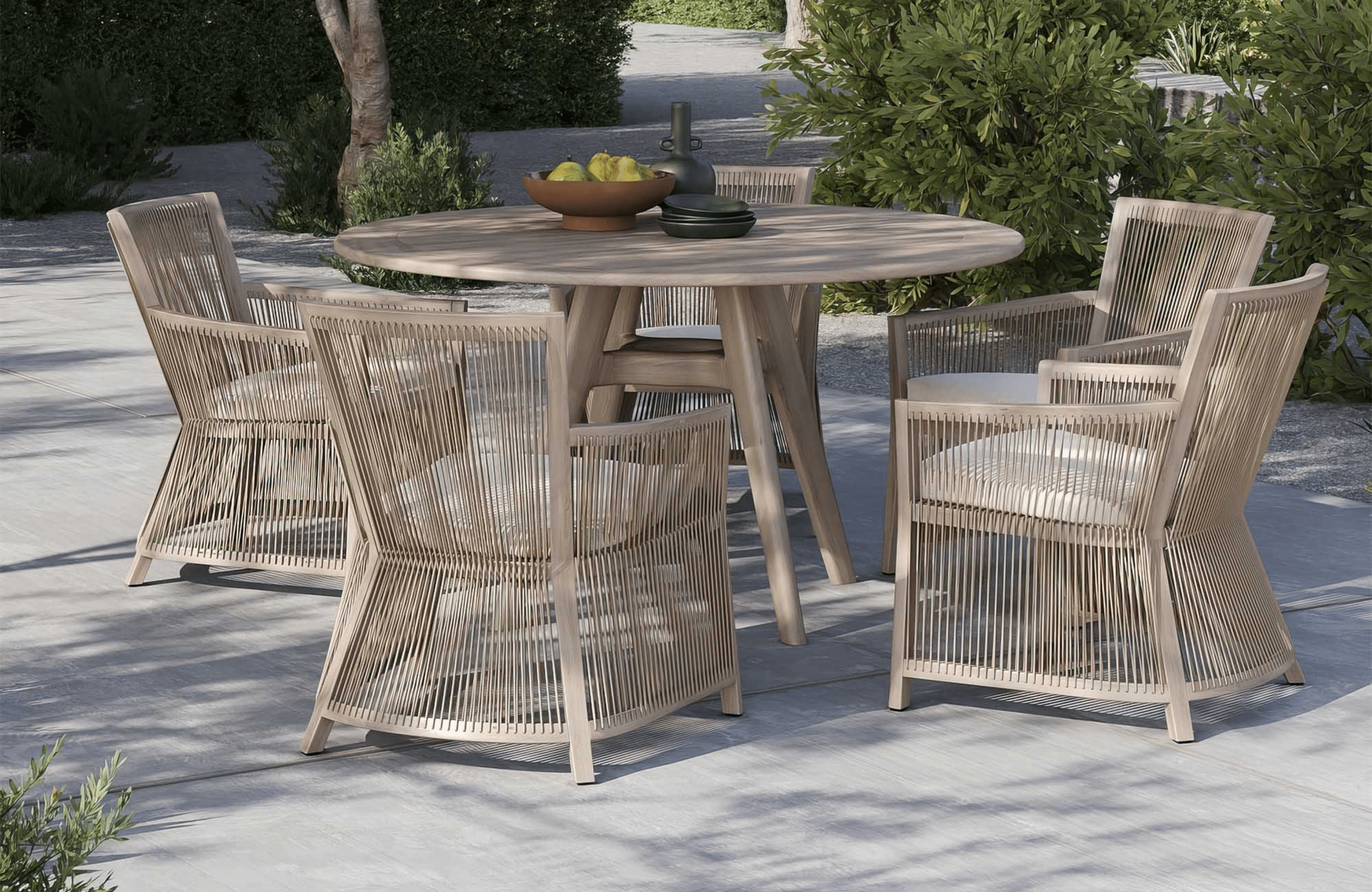 Eden Dining setting Sissonne Outdoor Teak
