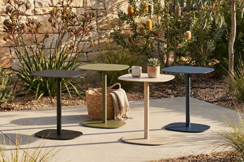 SIssonne Outdoor Aluminium Side Tables