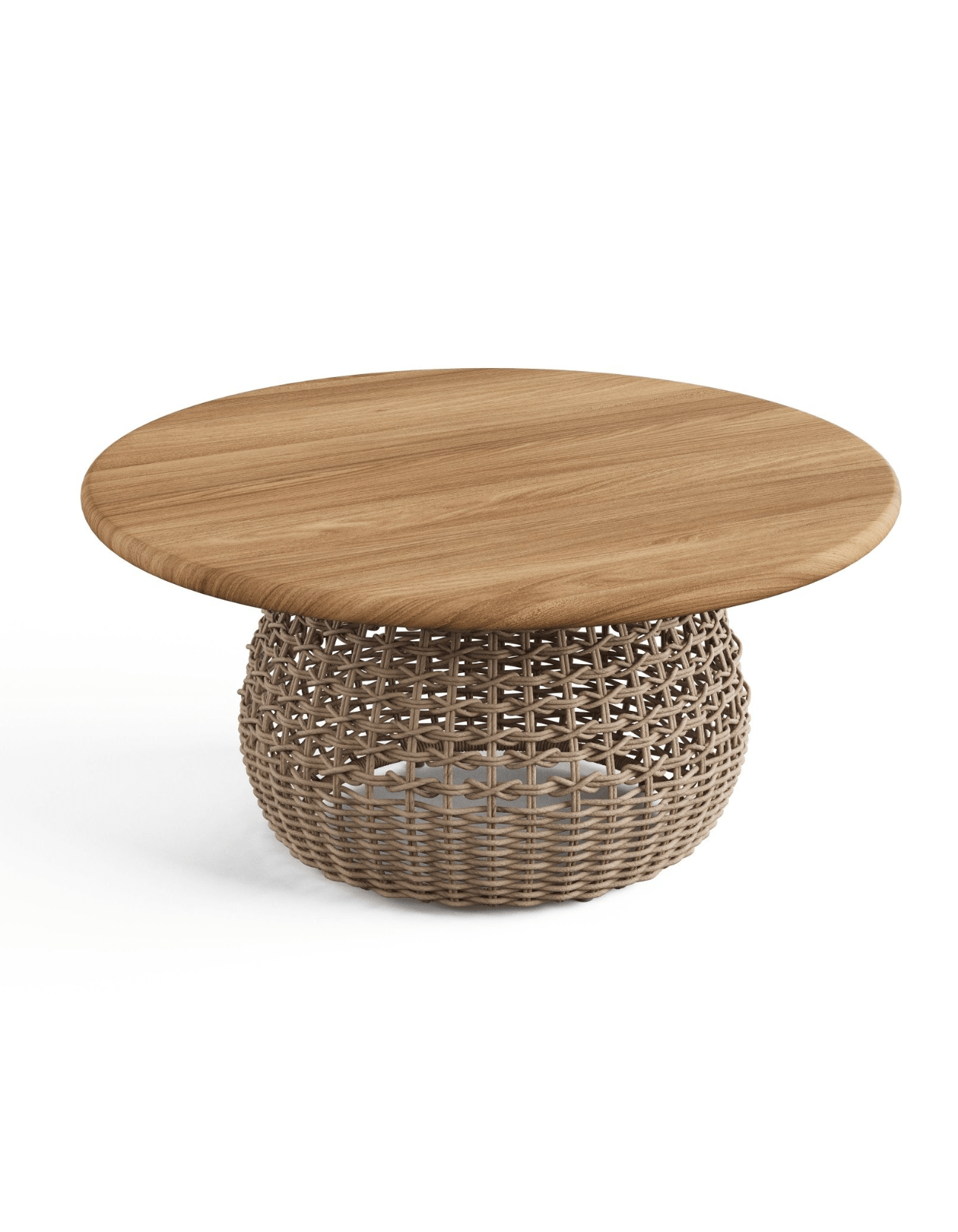Bicheno Coffee Table - Sissonne Outdoor Teak Coffee Table