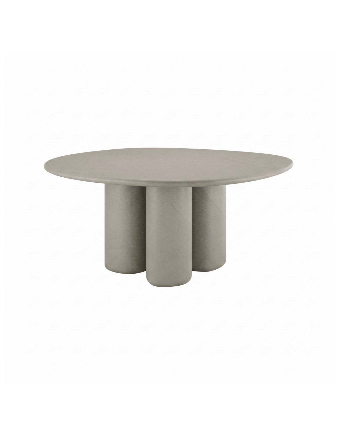 Byron Pebble Dining Table – 160cm – concrete outdoor furniture