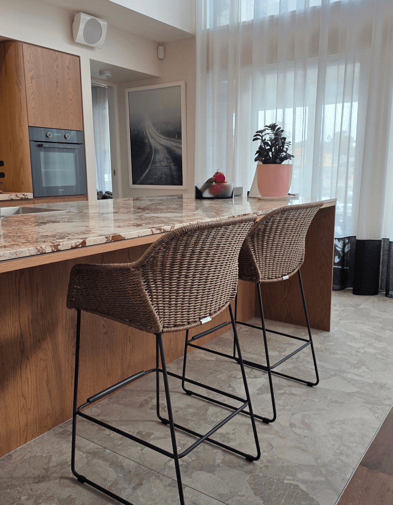 Clareville Counter Stool - Sissonne Outdoor Bar Stool