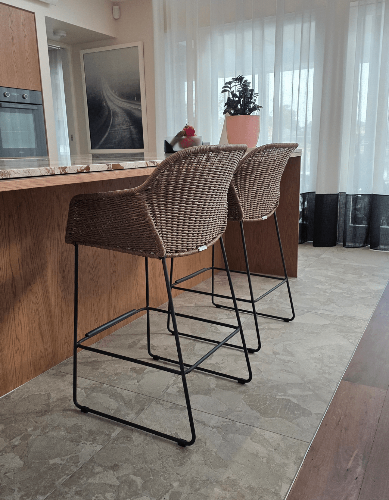Clareville Counter Stool - Sissonne Outdoor Bar Stool