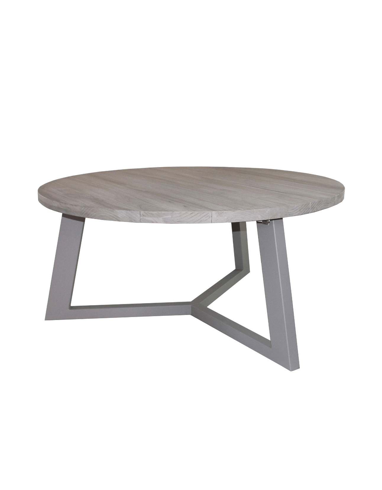 Clareville Round Dining Table 160cm - Sissonne Outdoor Dining Table Solid Teak