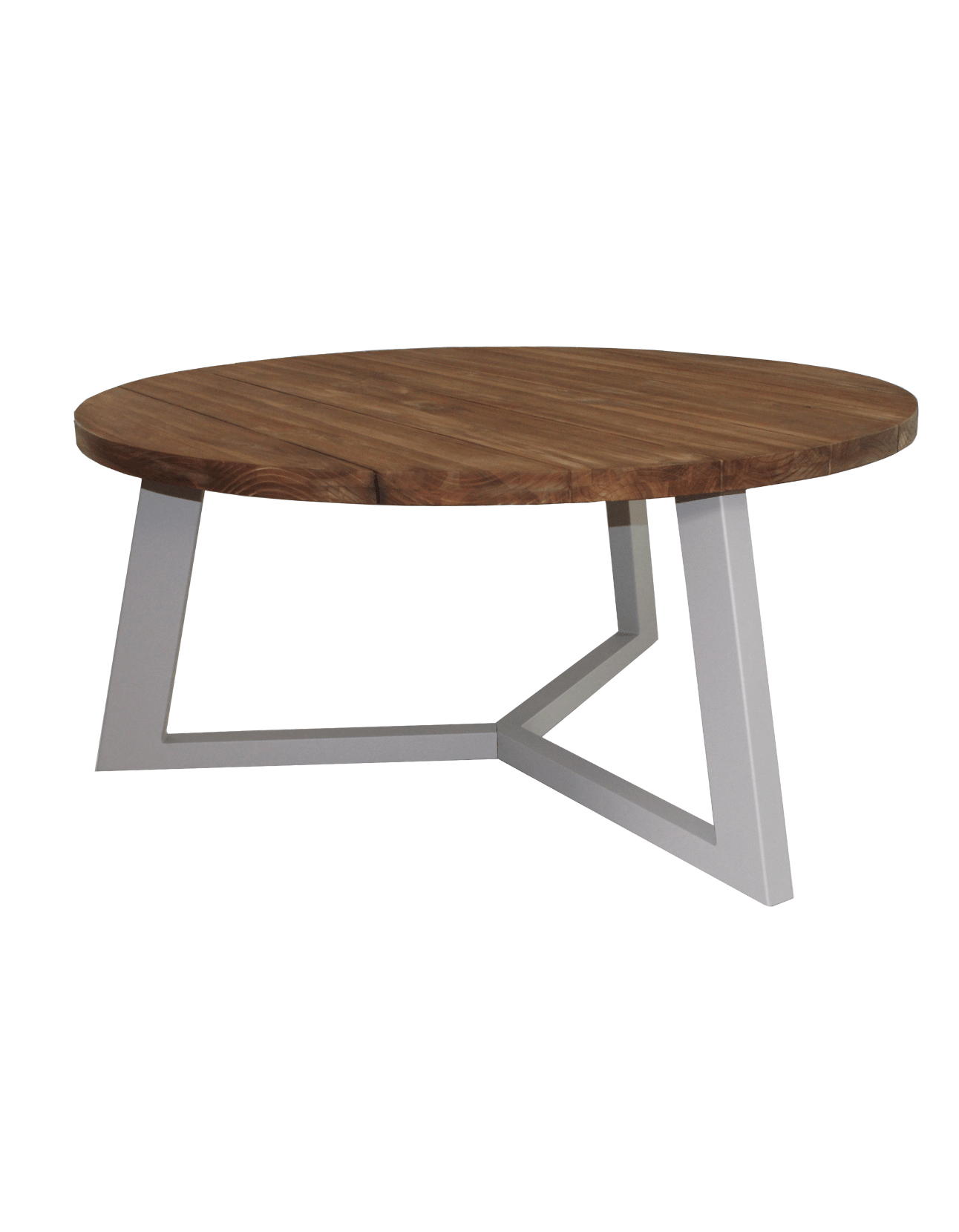 Clareville Round Dining Table 160cm - Sissonne Outdoor Dining Table Solid Teak