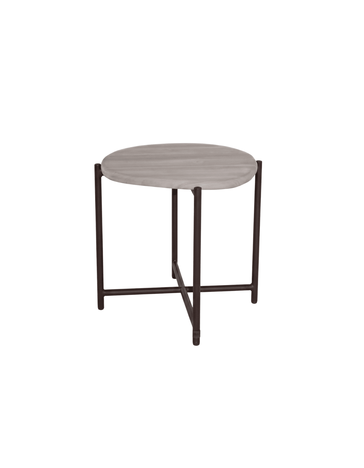 Cottesloe Side Table in Aged Teak, Espresso – teak outdoor furniture