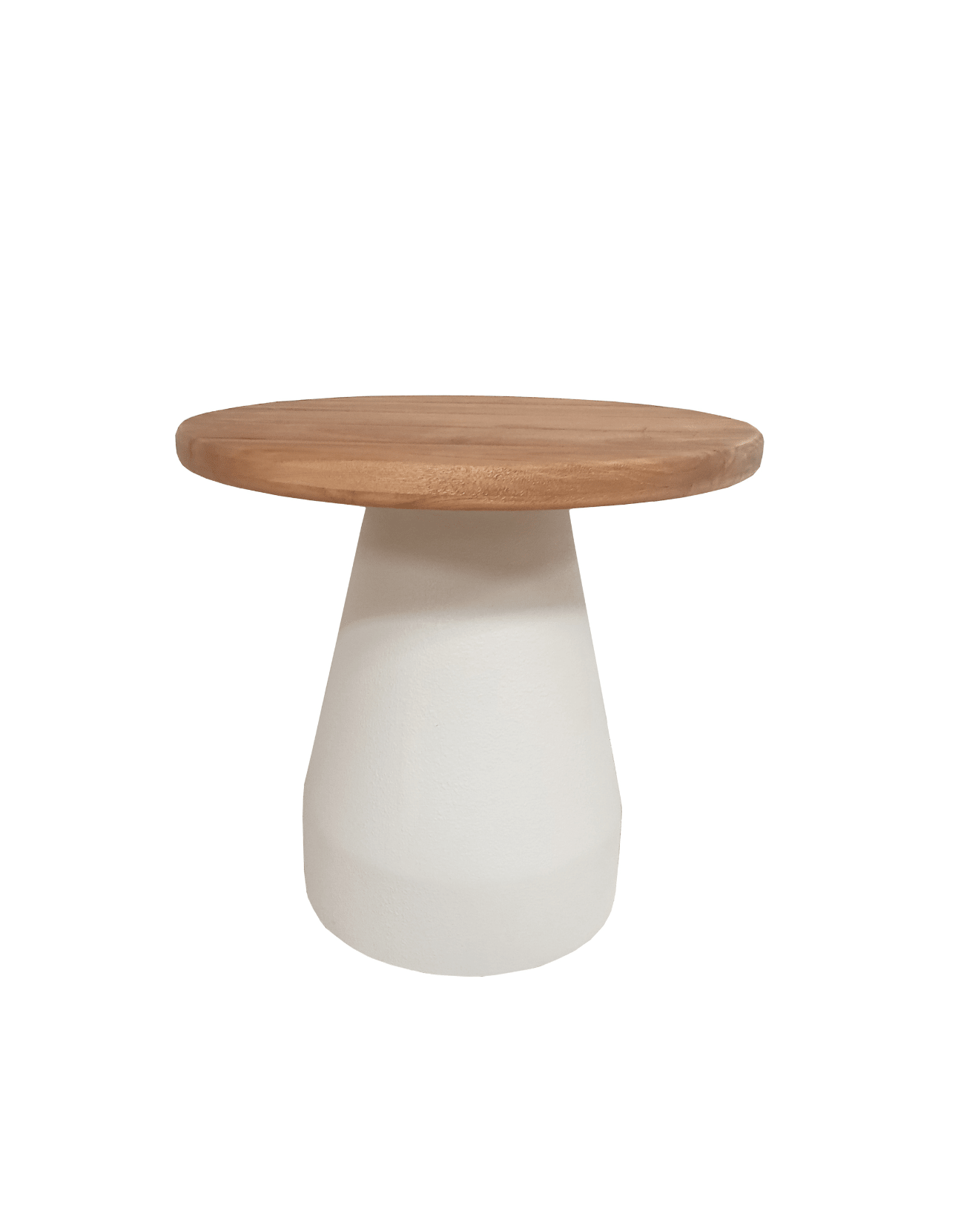 Mollymook Side Table 50 Round - Sissonne Outdoor Side Table Solid Teak