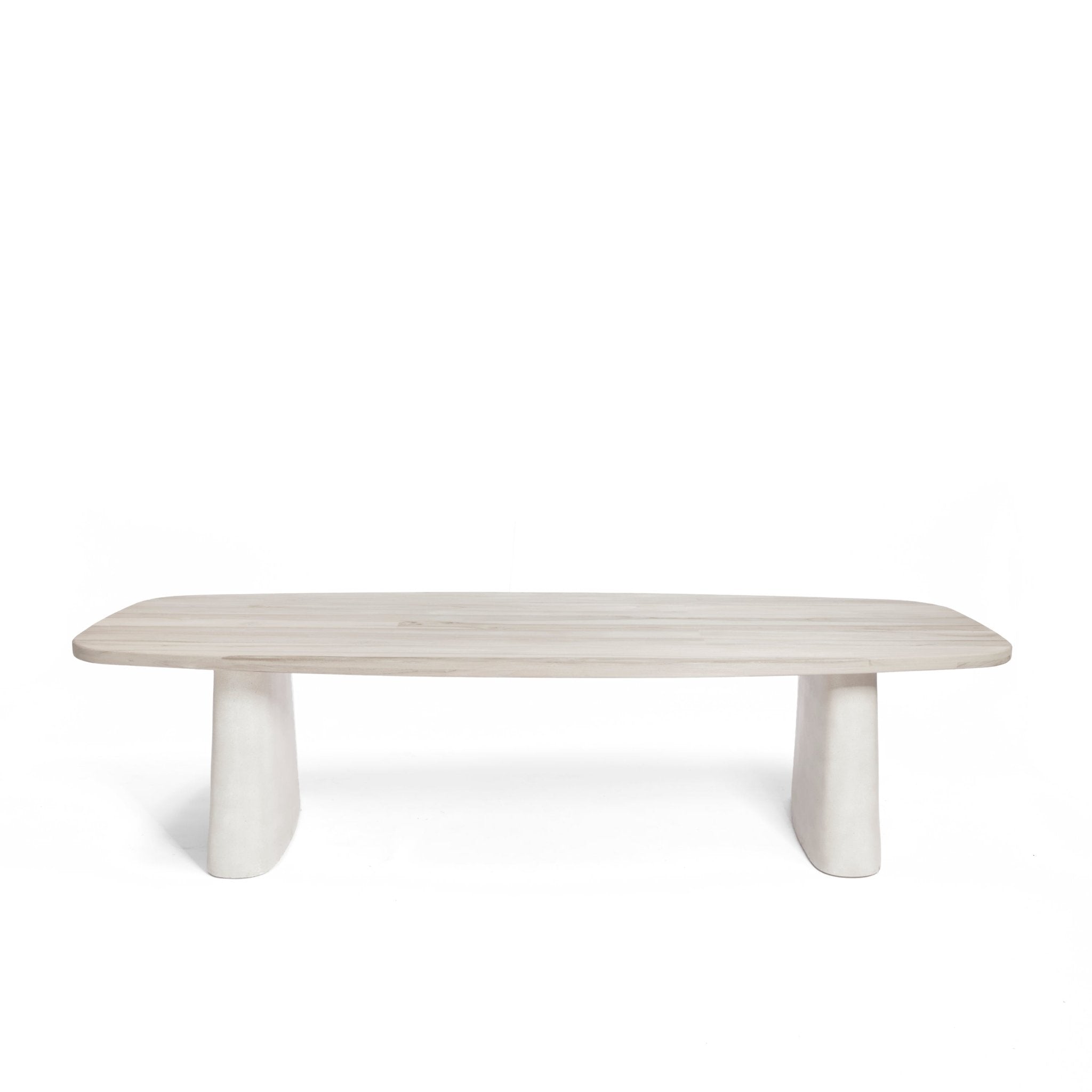 Mollymook Teak 300cm Dining Table - Sissonne Outdoor Dining Table Solid Teak