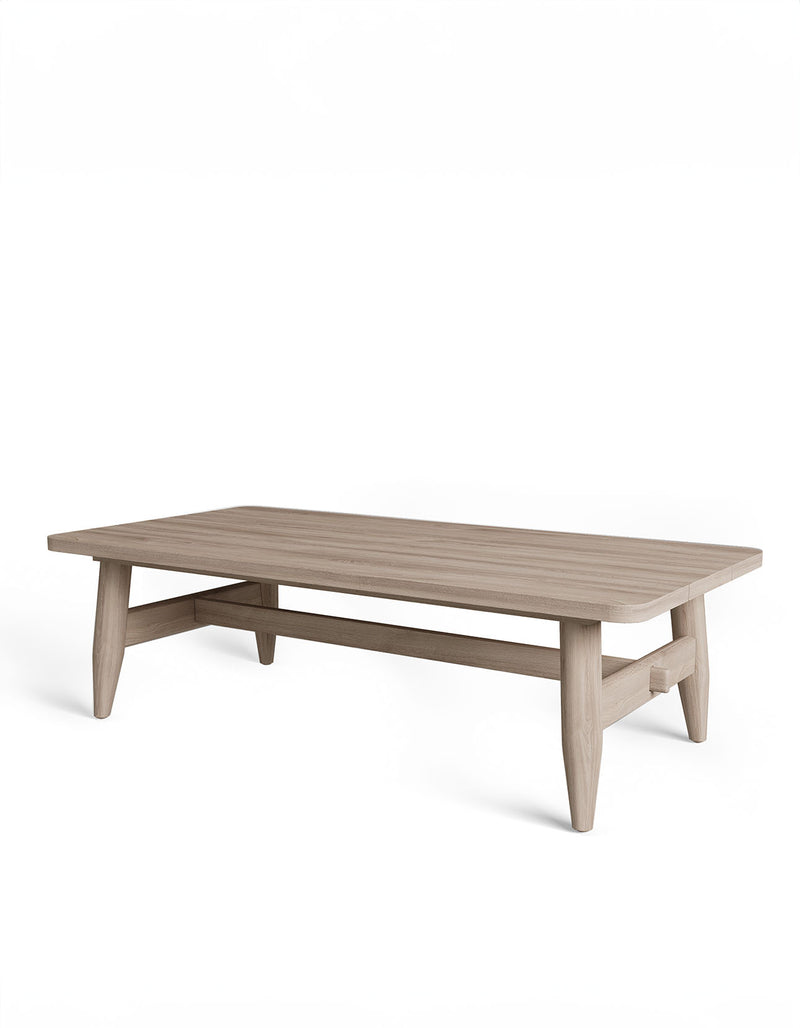 Blueys Coffee Table - Sissonne Outdoor Teak Rope Coffee Table