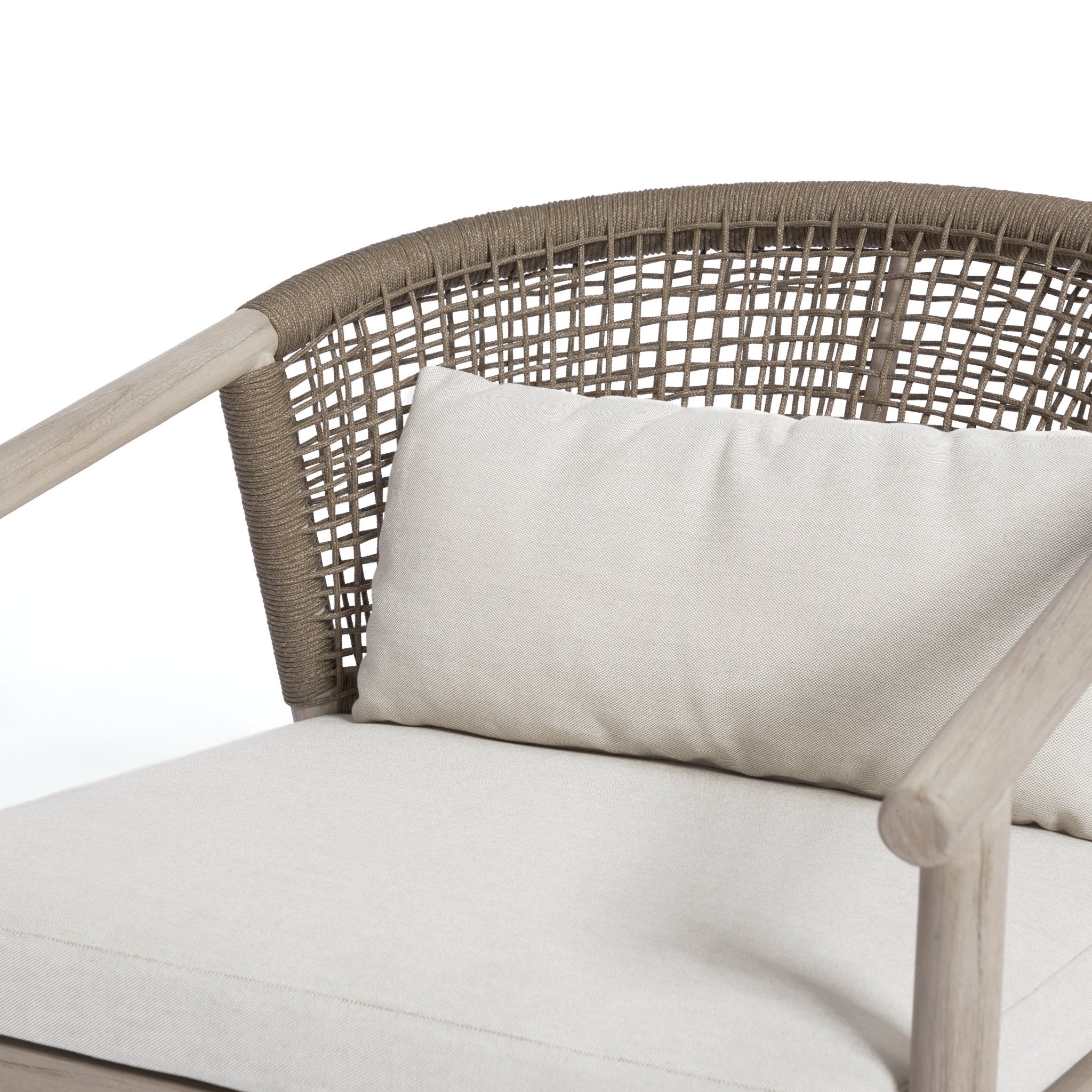 Shelley Lounge Chair - Sissonne Outdoor solid teak