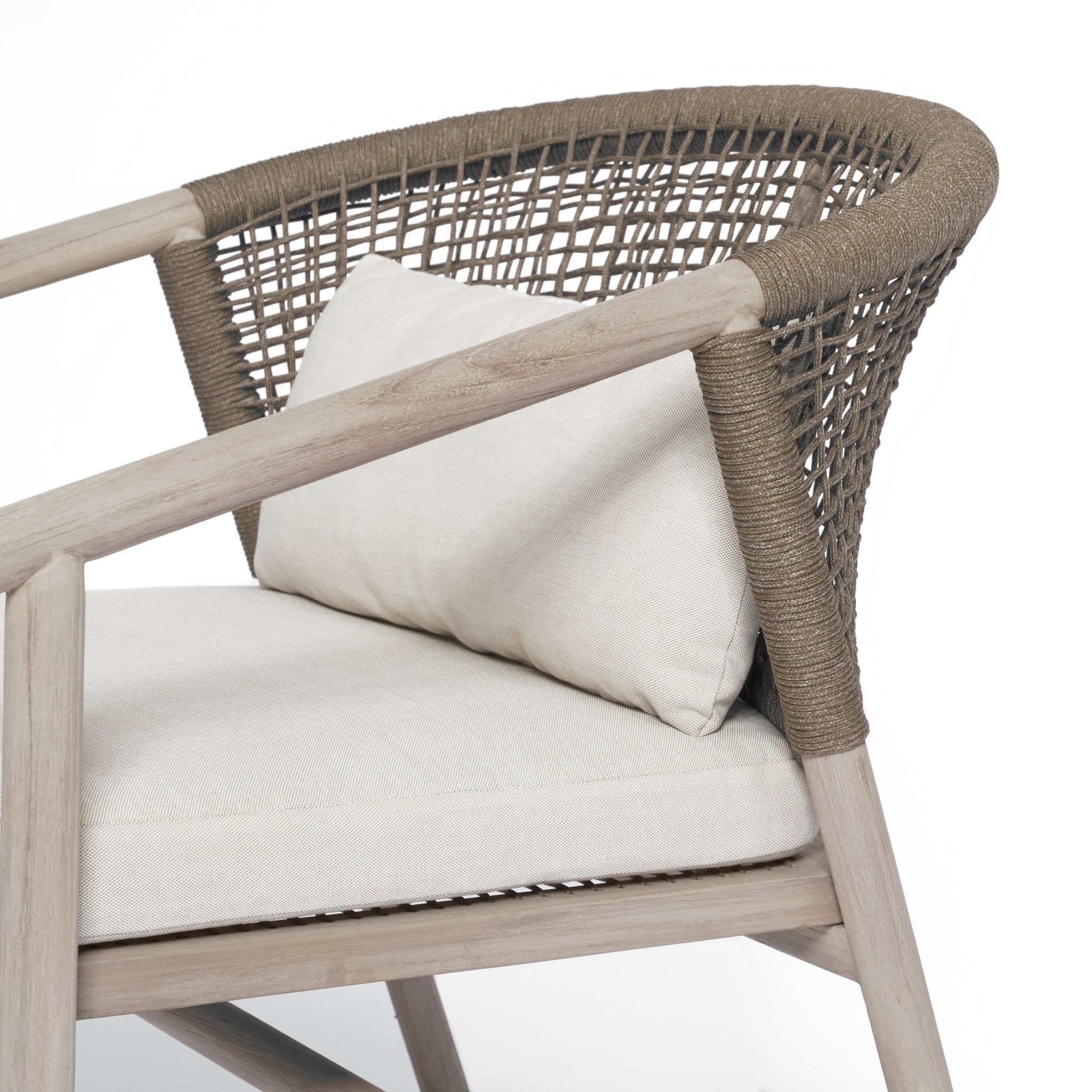 Shelley Lounge Chair - Sissonne Outdoor solid teak