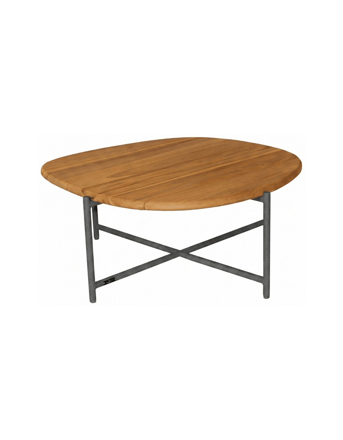 Cottesloe Coffee Table in Honey Teak, Forest Green – teak outdoor furniture